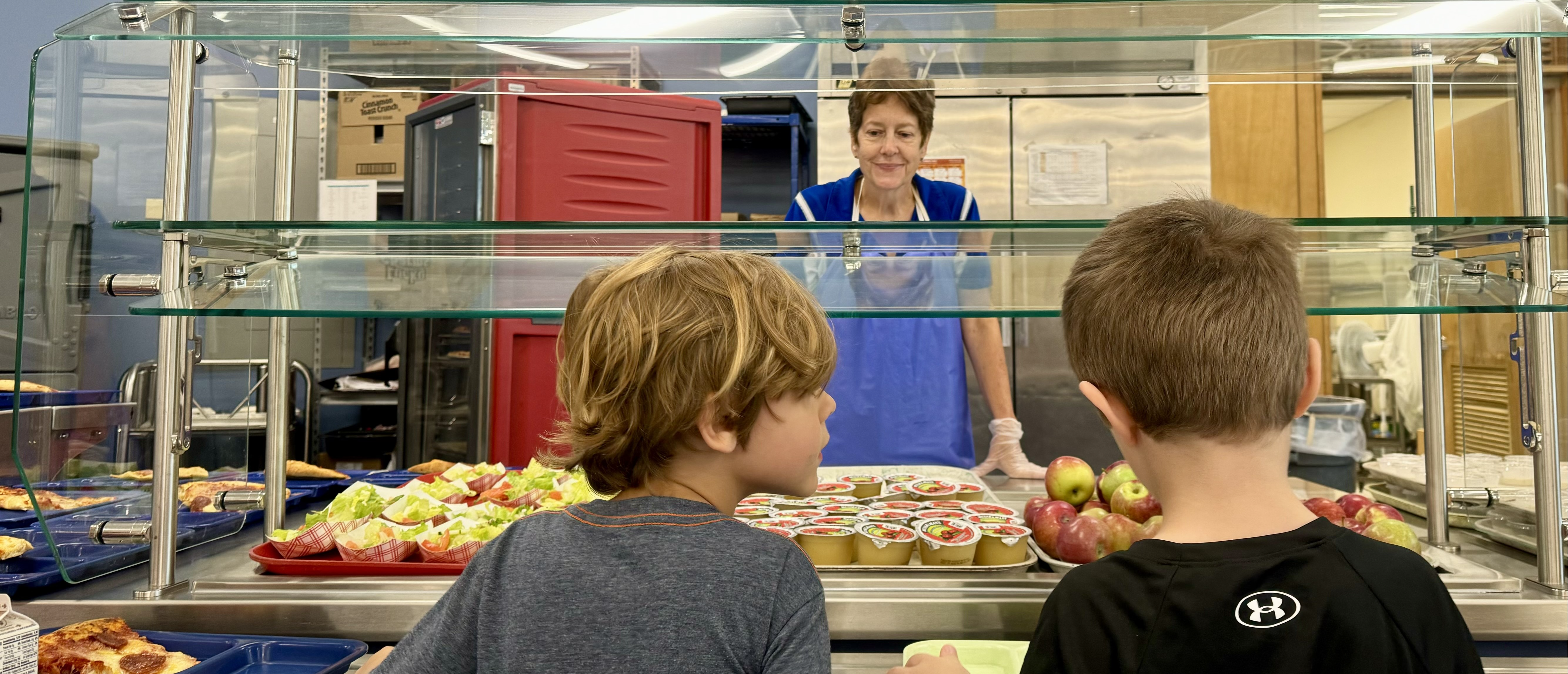 elementary cafeteria photo