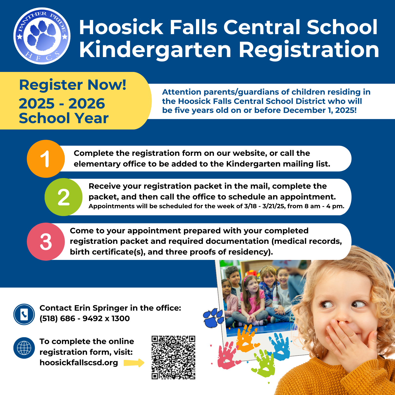 25-26 kindergarten registration