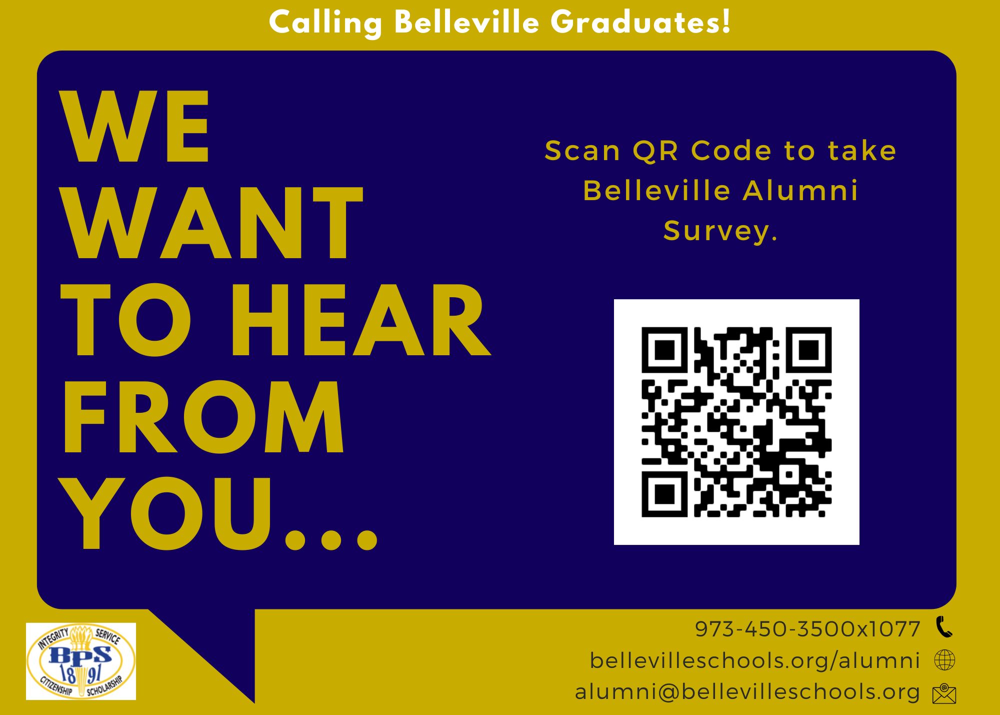 qr code alumni survey