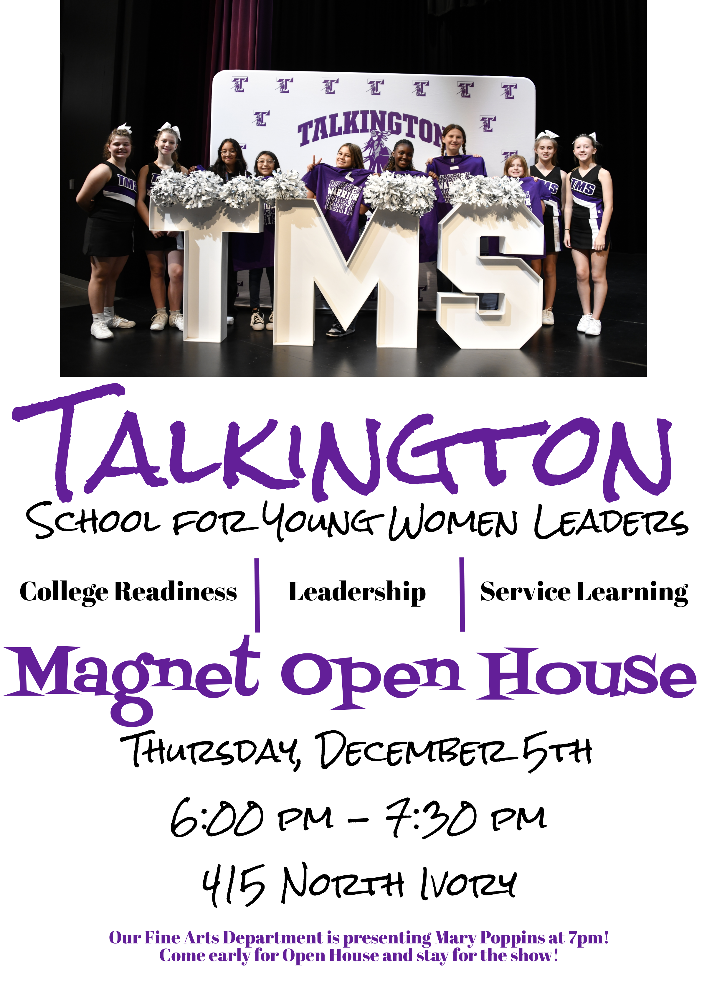 Magnet open house Dec 5