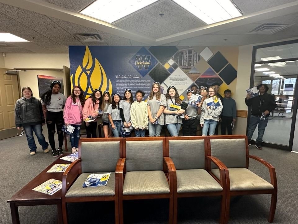 AVID students at Wayland Baptist