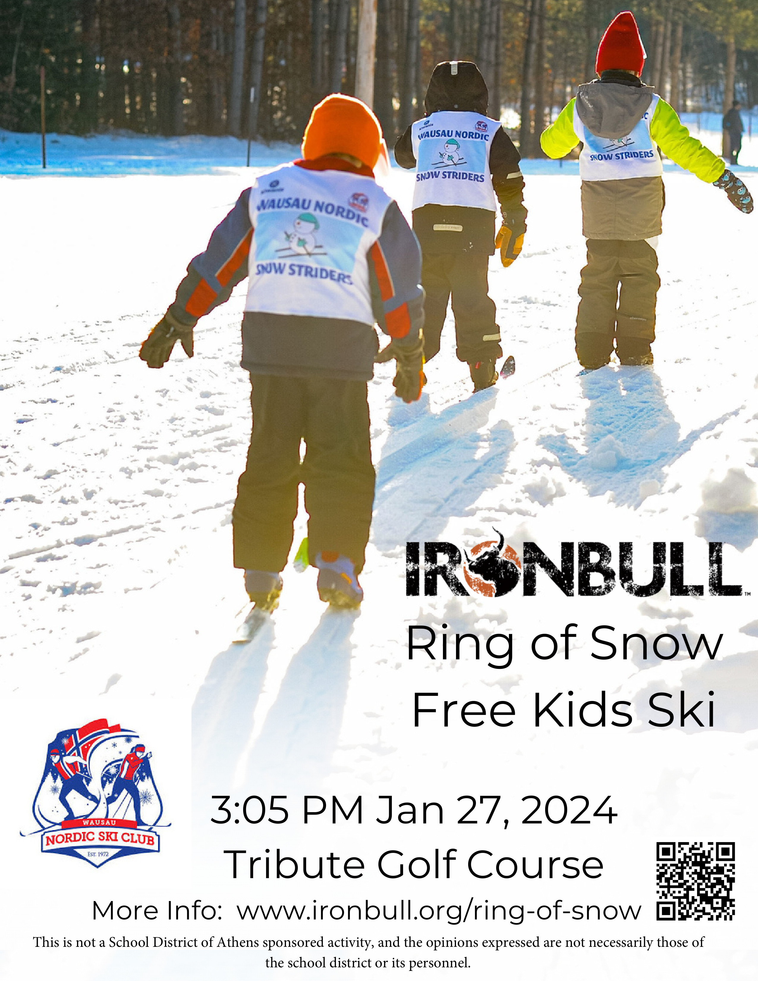 Ironbull Ring of Snow Free Kids Ski