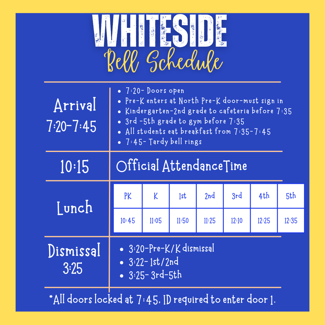 bell schedule