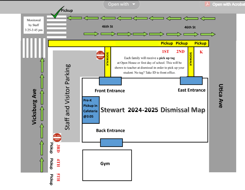 Dismissal Map