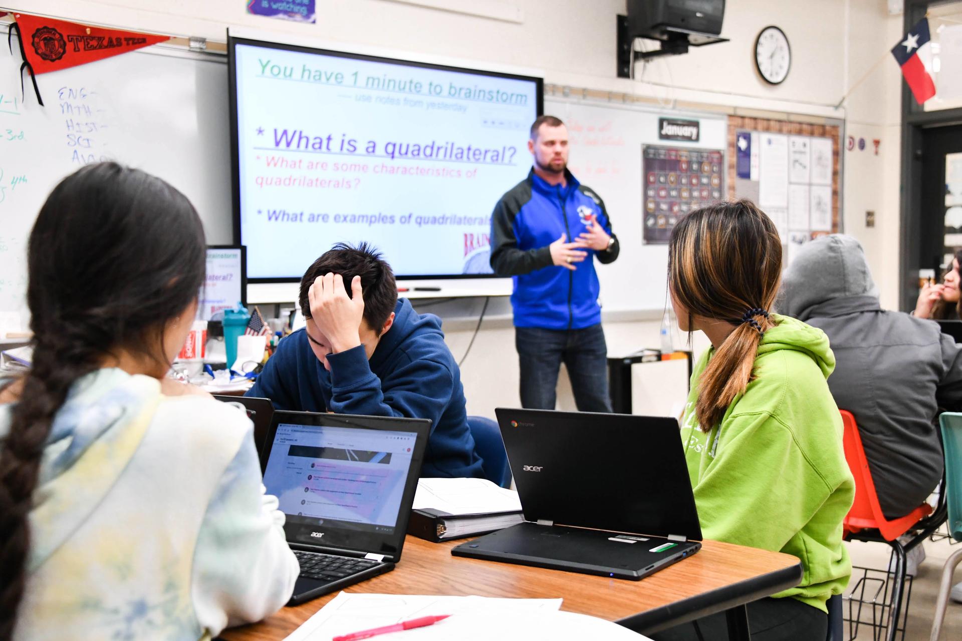 students in classroom