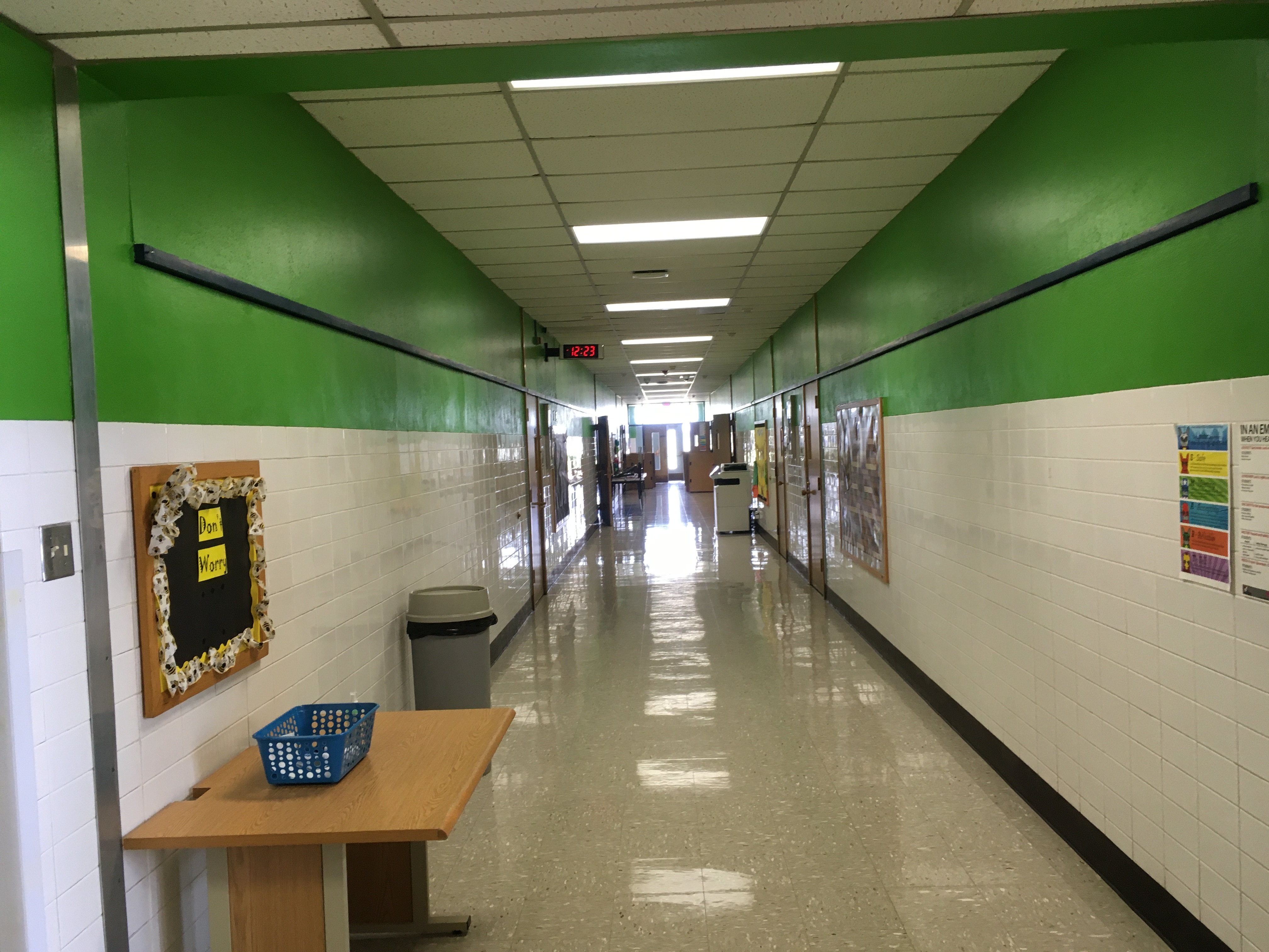 VTC Instructional Hallway