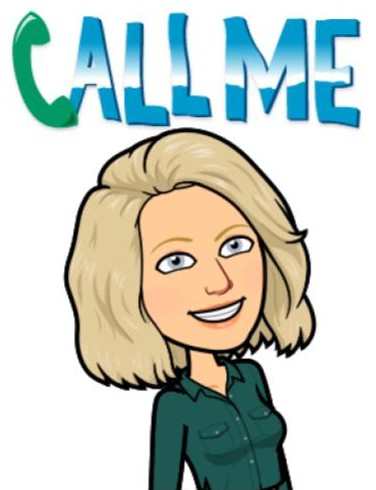 Cheyenne Spell's Bitmoji, "Call me"