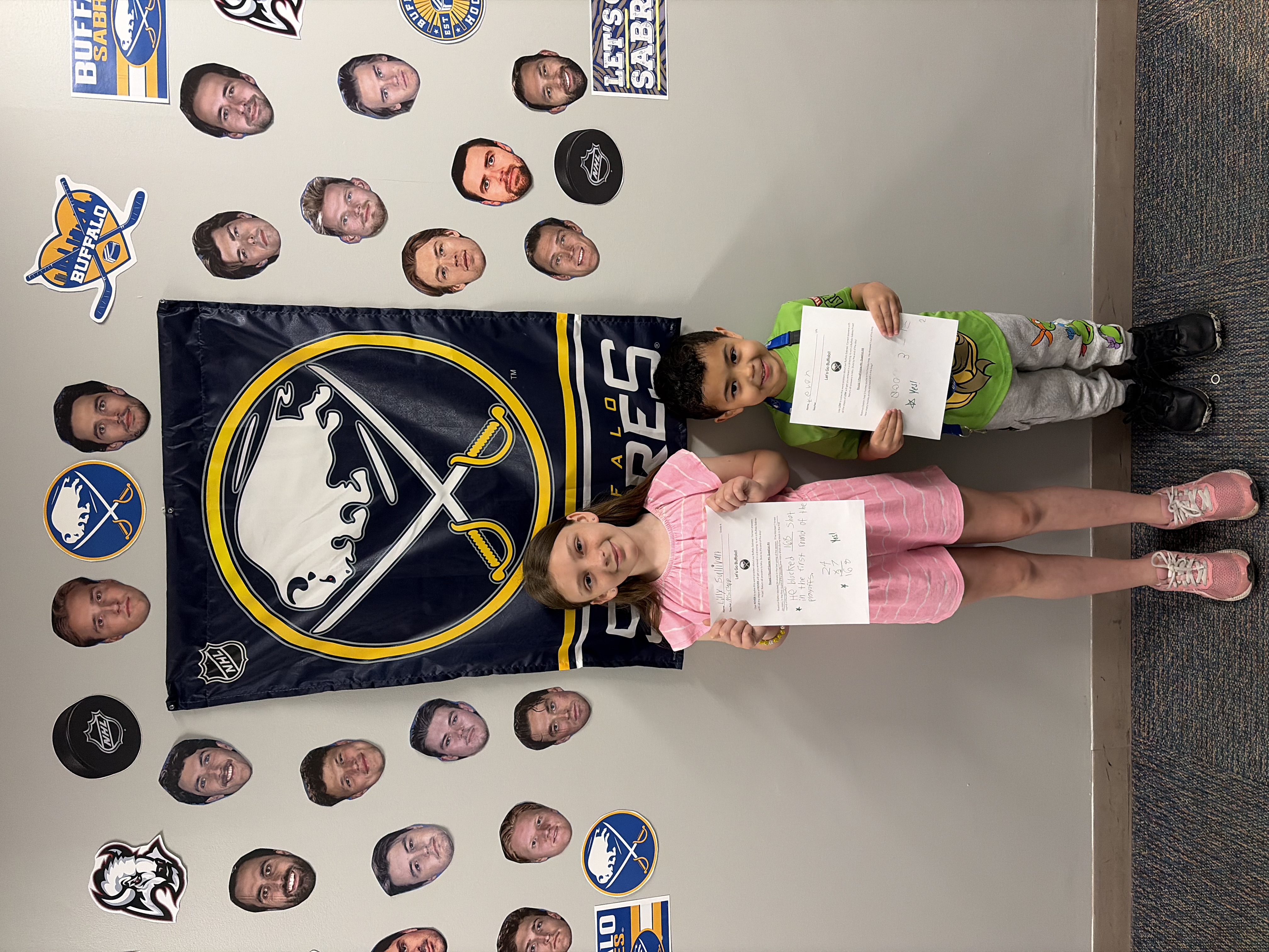 Sabres 1:2 Math Contest Winner Photo