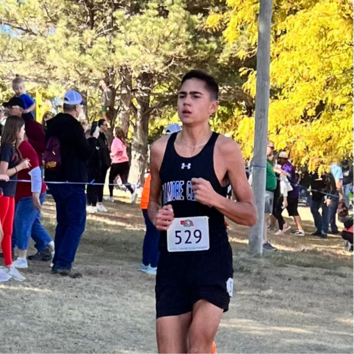 Collin at State Cross Country 