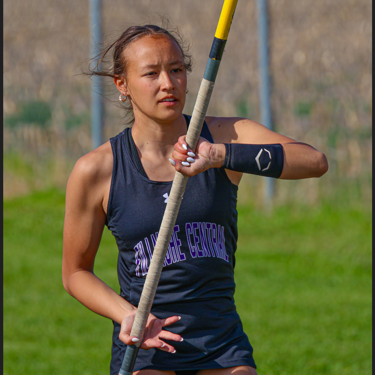 Angie - 2nd place @ State Track