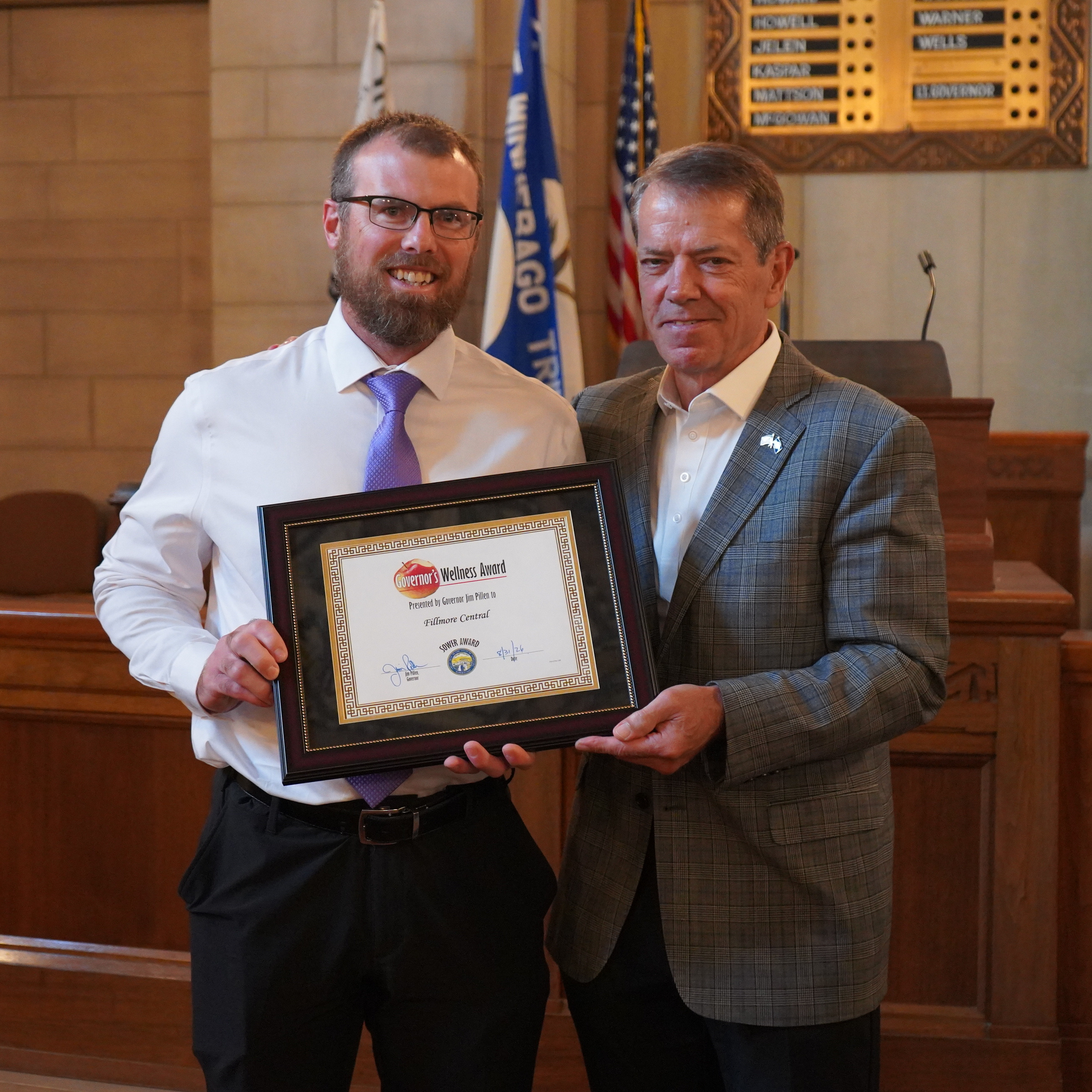 2026 Governor's Wellness Award
