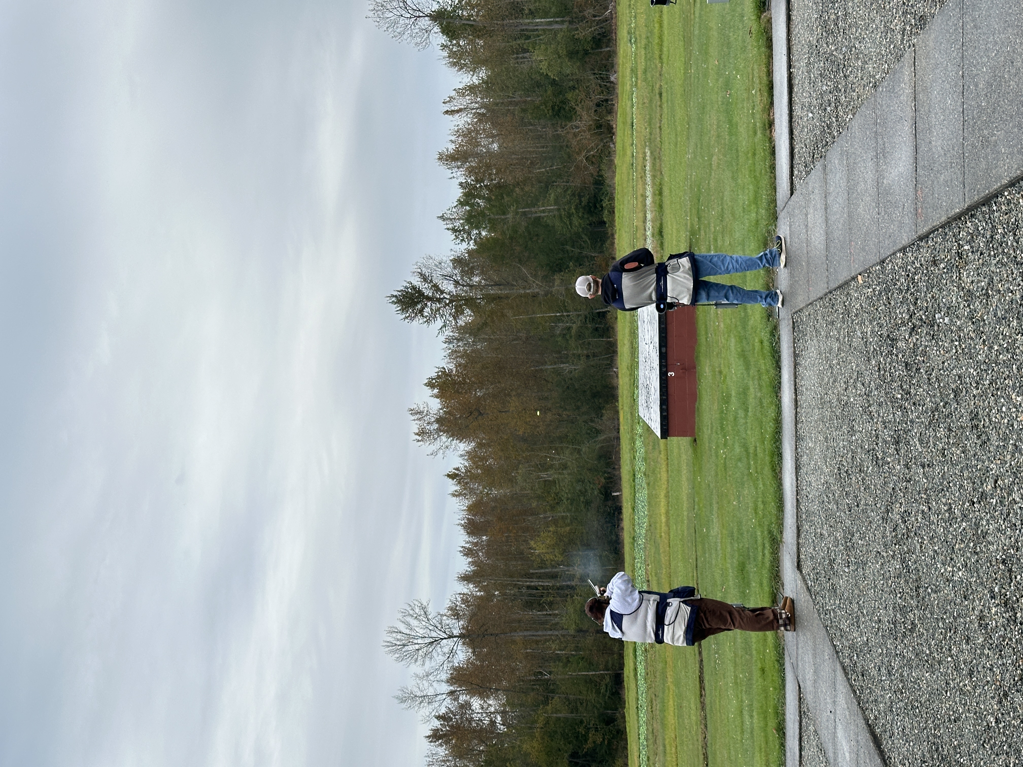 Sedro-Woolley Trap Shooting members at a competition. 