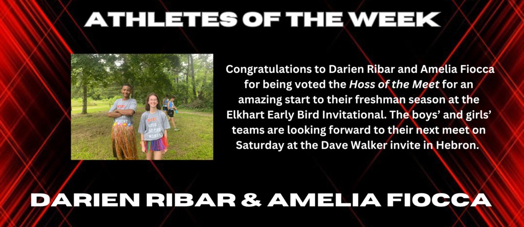 Athlete of the Week 08192024