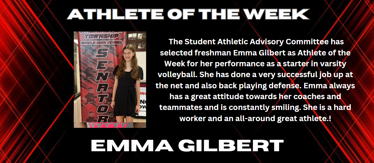 Athlete of the Week 09182024