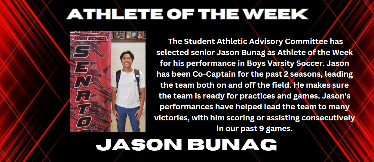 Athlete of the Week 10092024