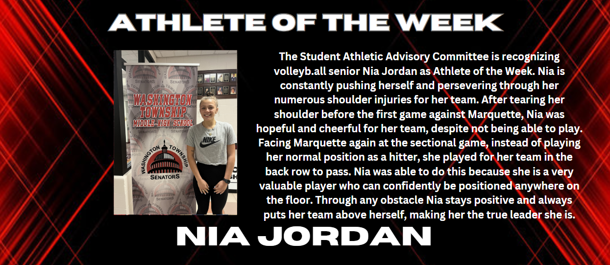 Nia Jordan AOTW