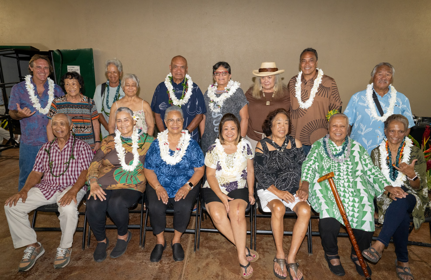 Malama Honua Public Charter School Kupuna Group Photo