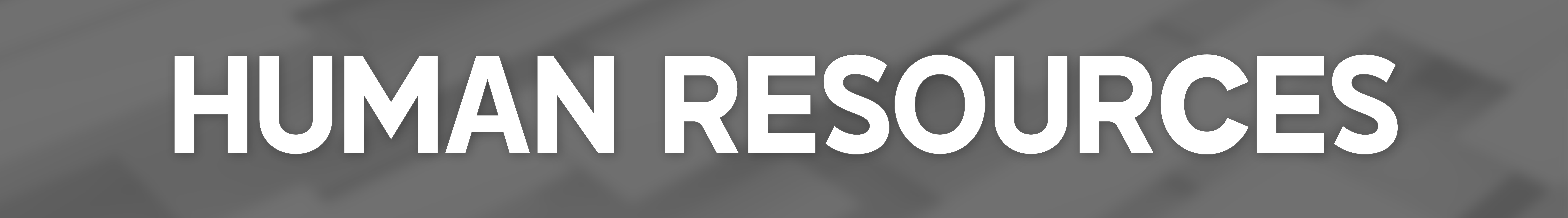 Human Resources Banner