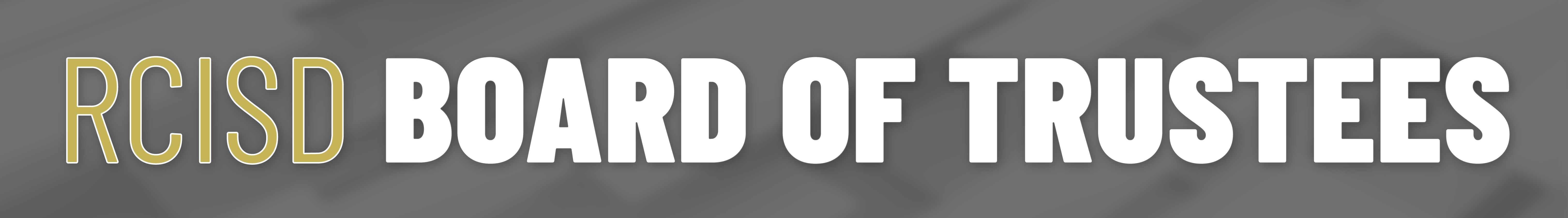 Board of Trustees Banner