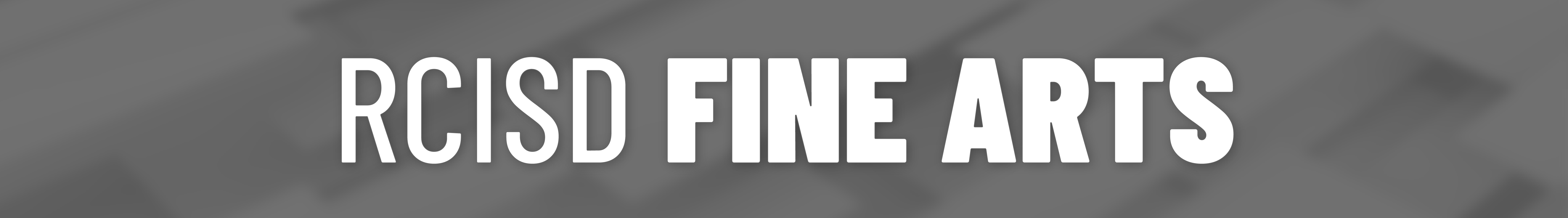 Fine Arts Banner