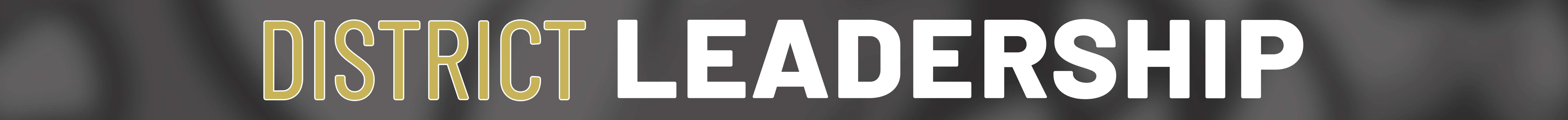 District Leadership page banner