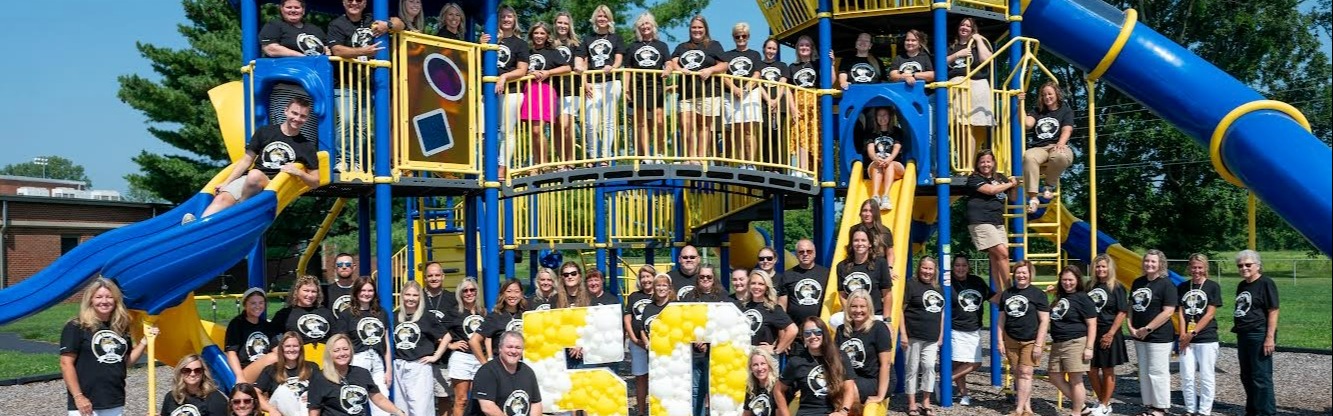 Staff at Burns Elementary School