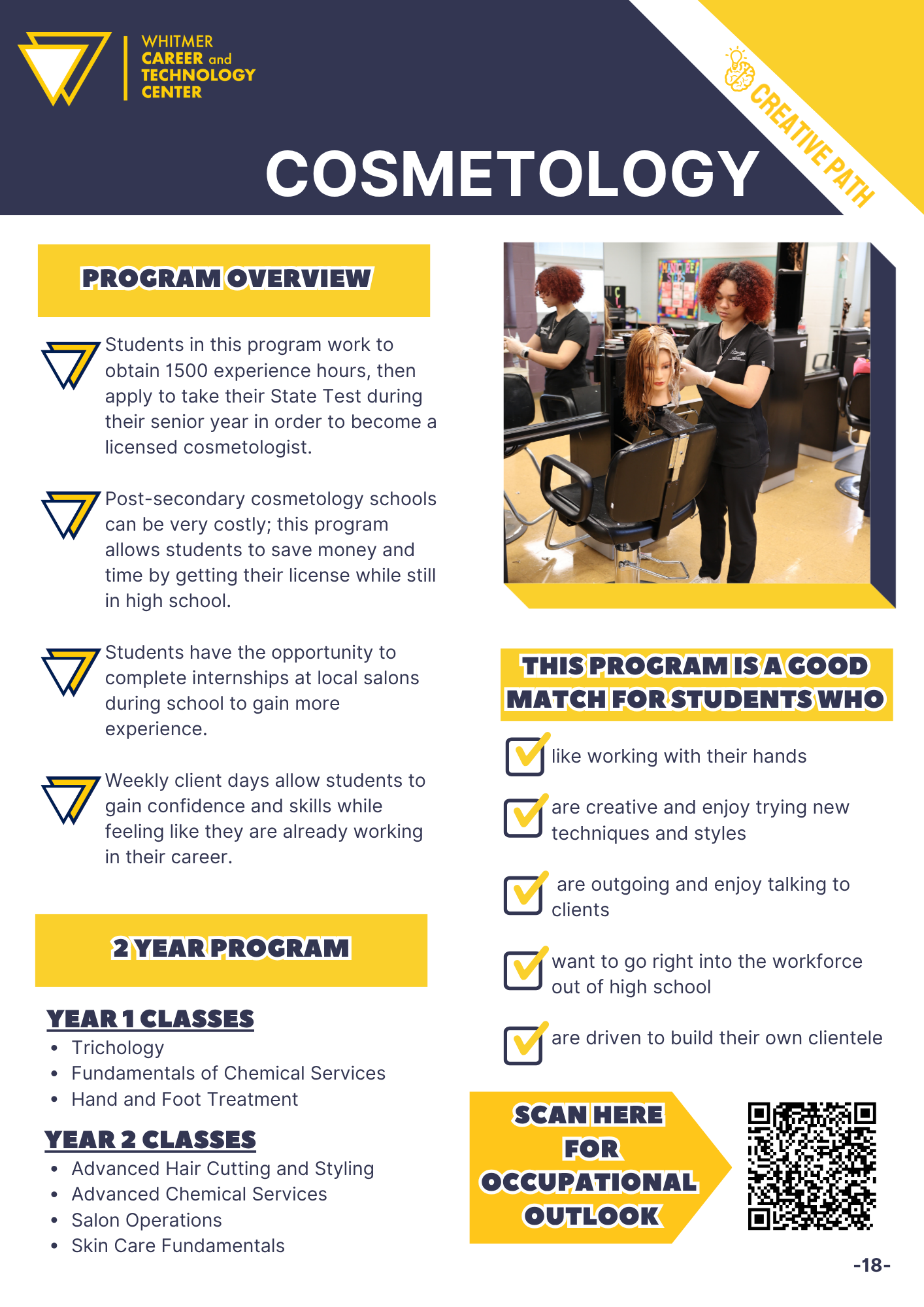 Cosmetology Page One