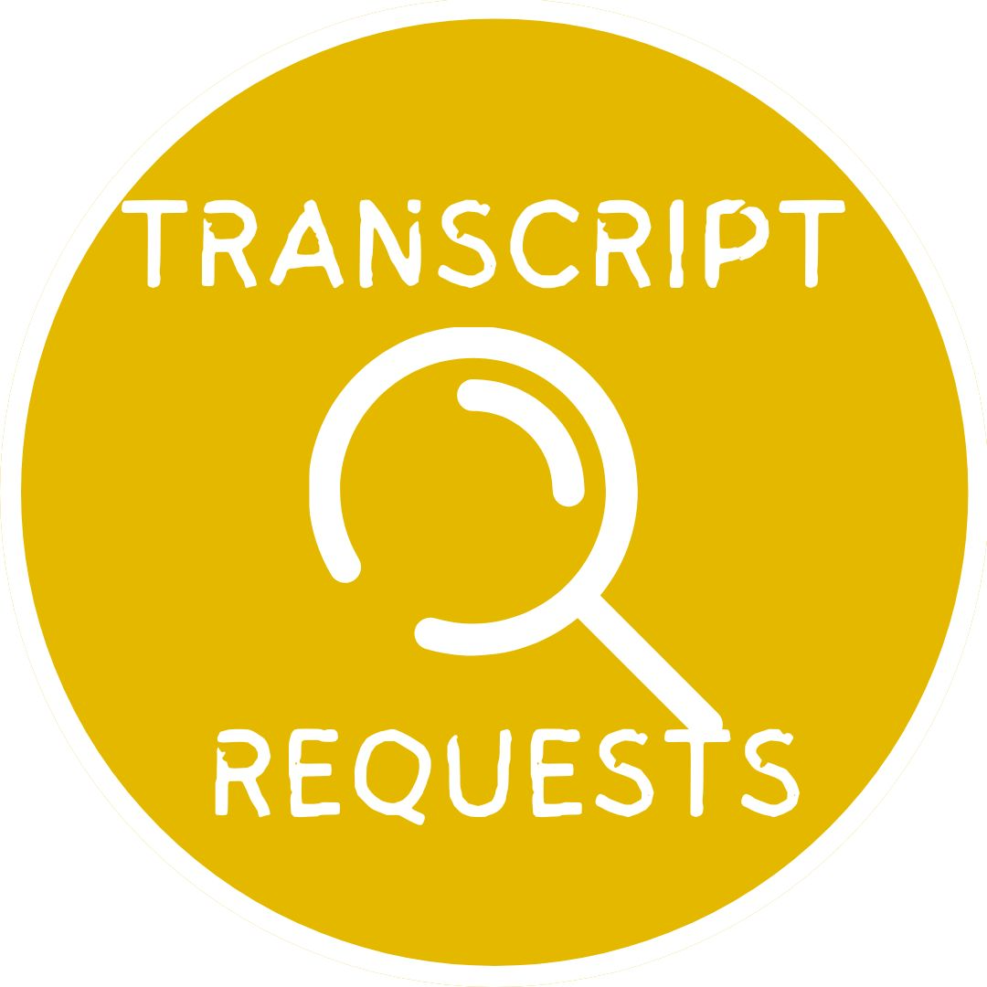 transcript request button