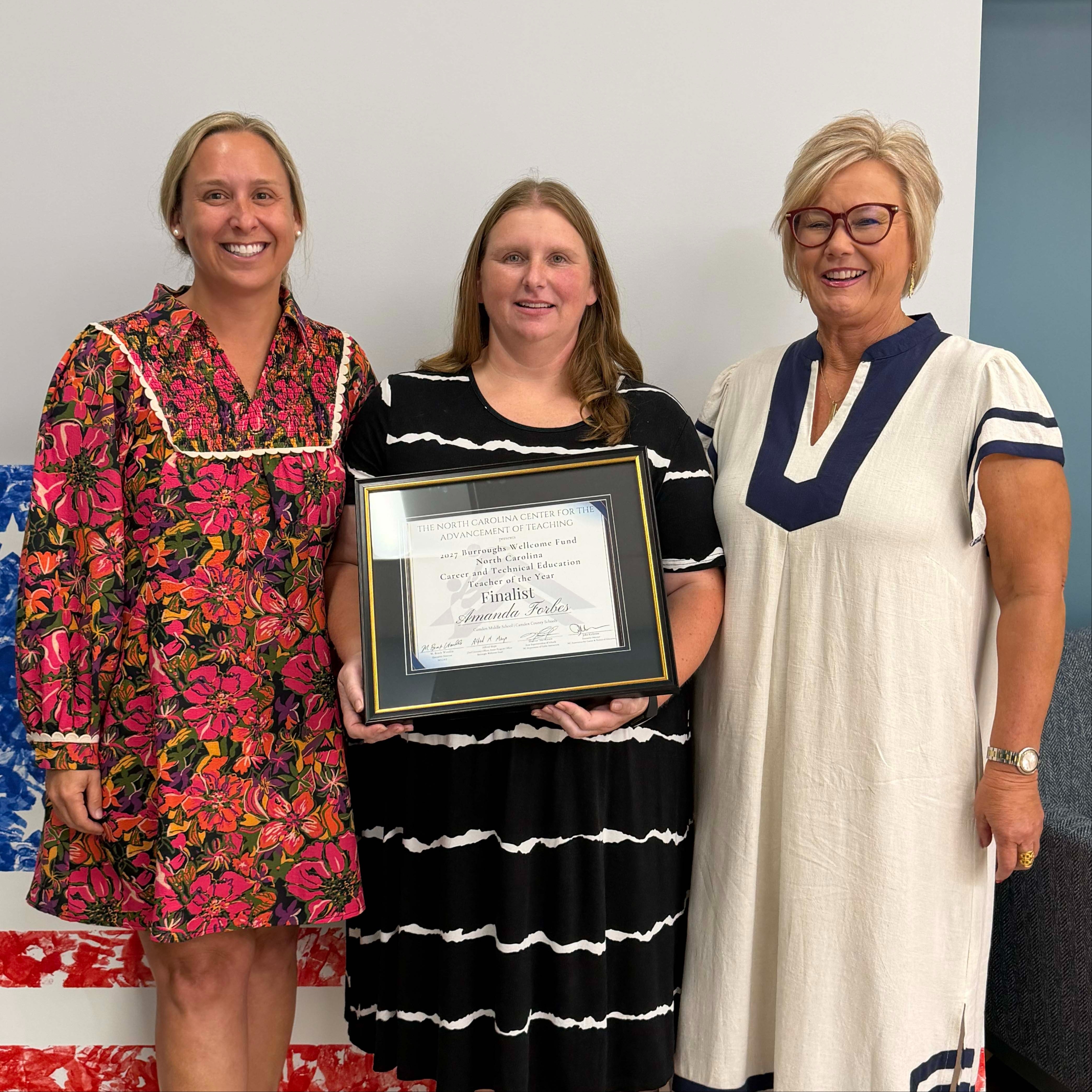 Excellence in Teaching should be recognized! Join us in celebrating our NCCAT Career and Technical Education Teacher of the Year finalist, Amanda Forbes!