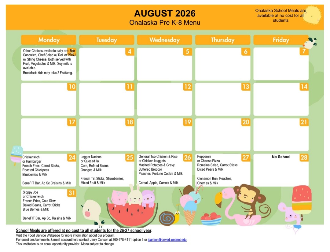 Picture of September  Menu