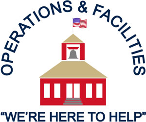 Operations & Facilities "We're here to help" graphic