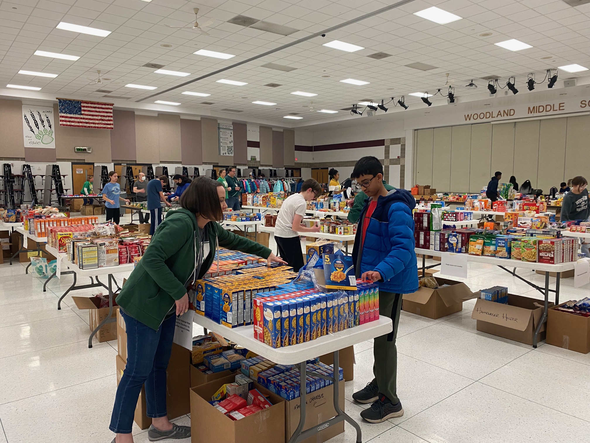 Food Drive Woodland School District 50