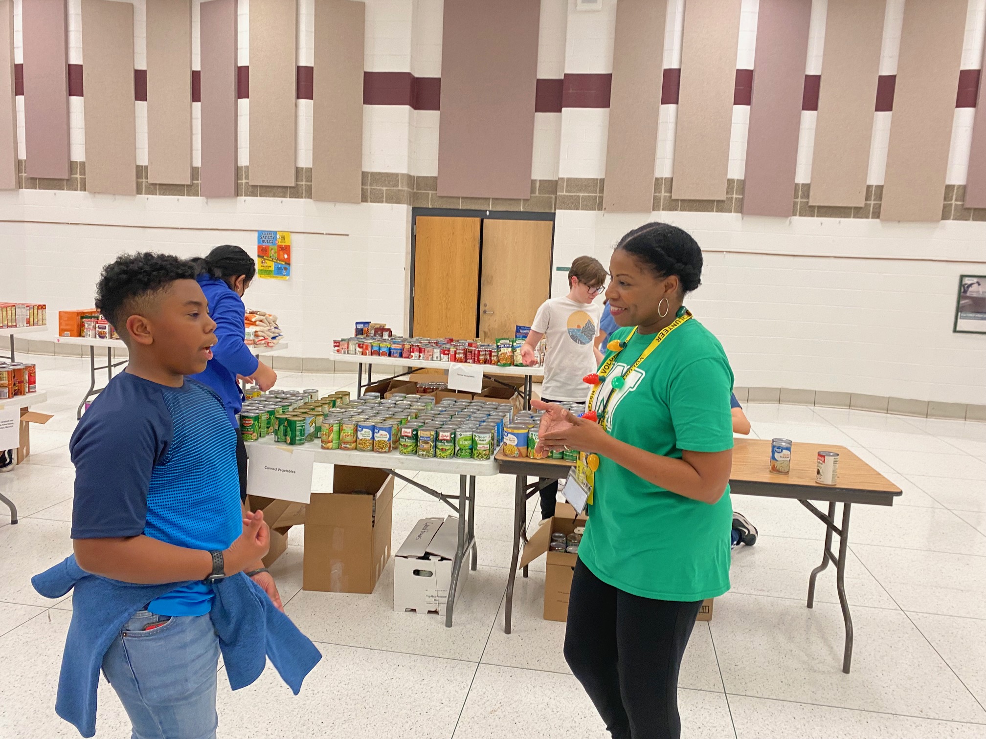 Food Drive Woodland School District 50