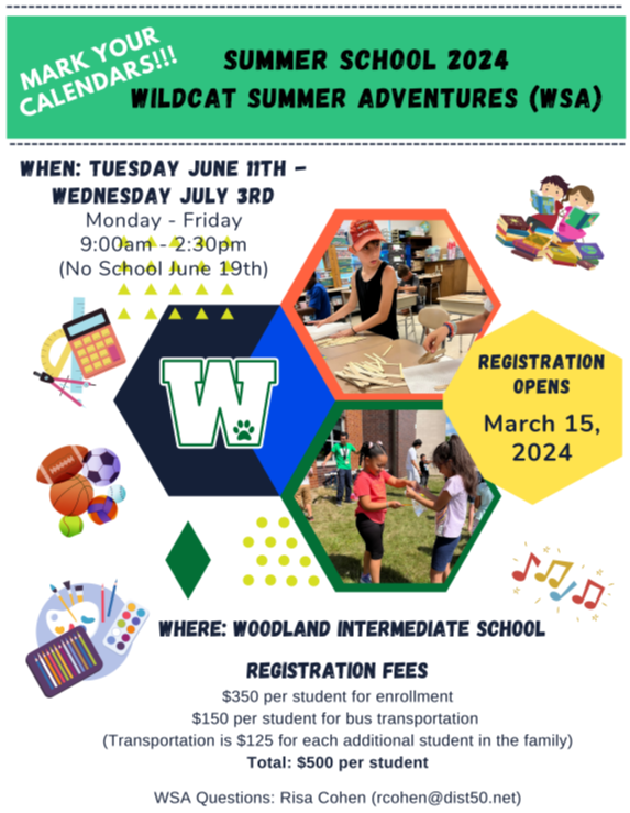 Summer Adventures Woodland School District 50