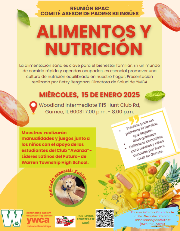 BPAC Meeting Flyer Jan. 2025 - Food and Nutrition