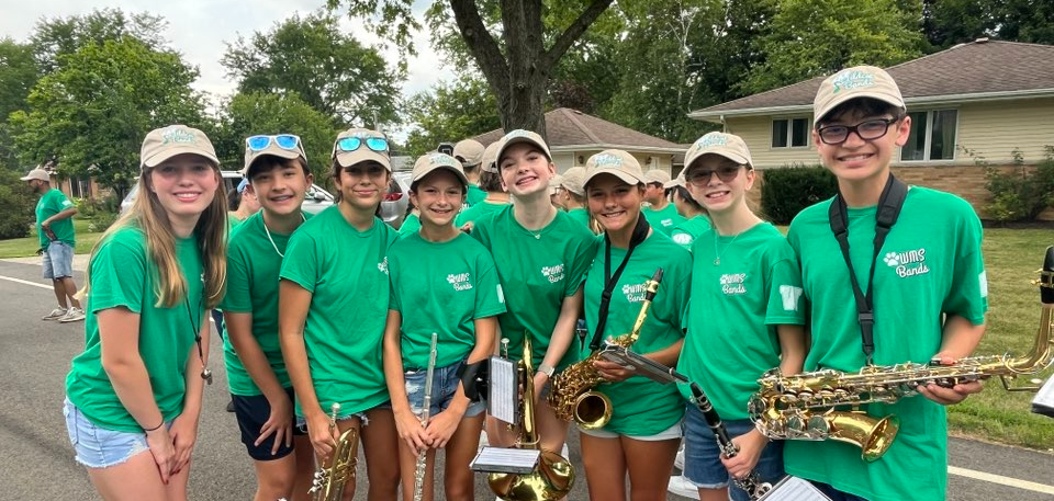 Marching Band at Gurnee Days Aug 2025