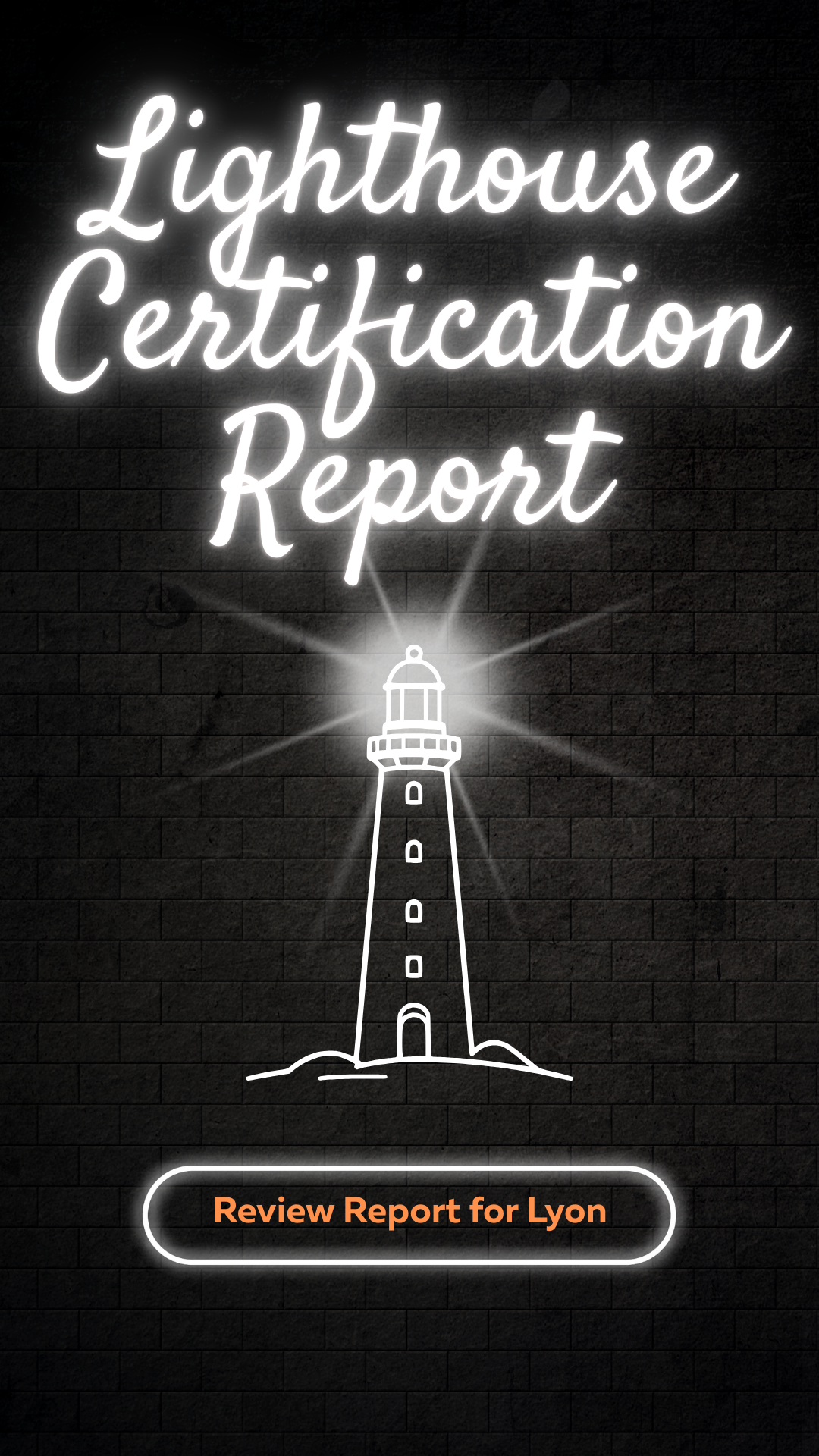 Lighthouse Certification Report