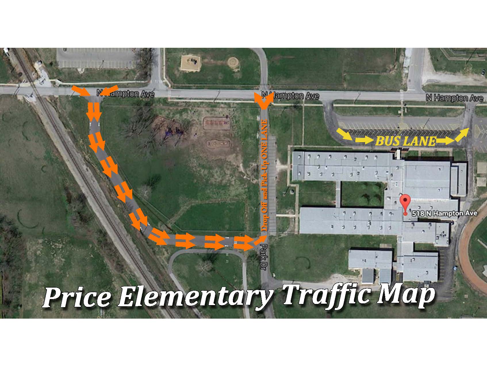 Traffic Flow Map | Price Elementary