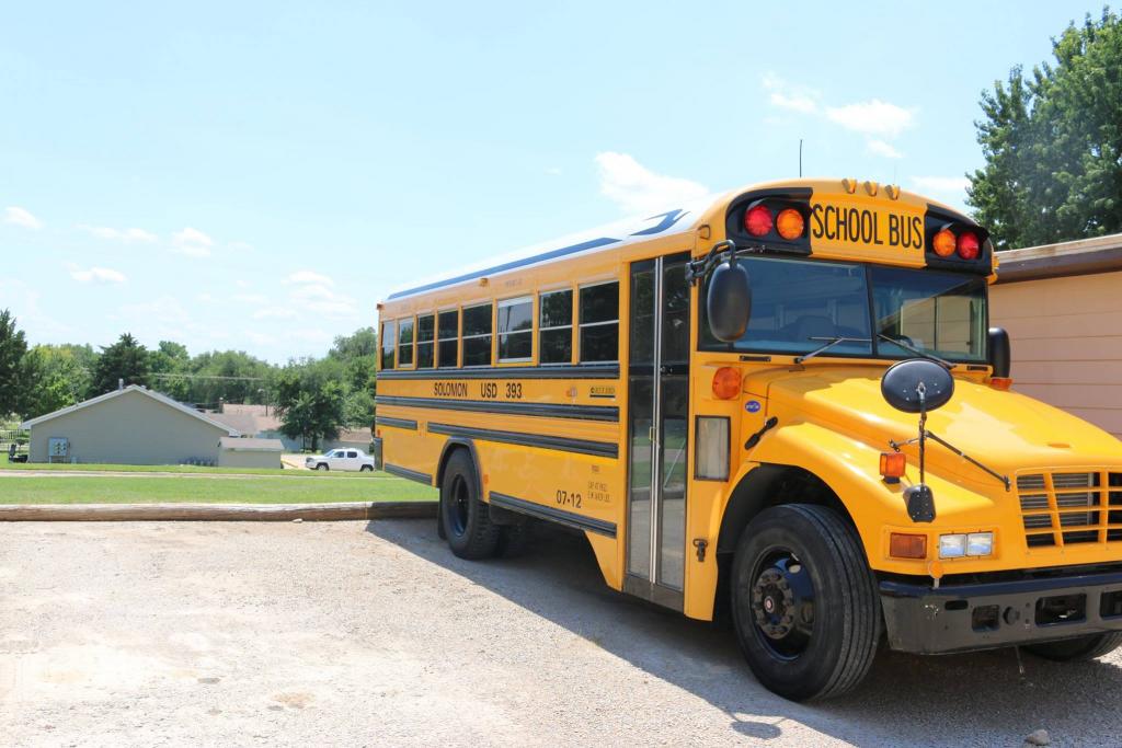 a photo of a school bus