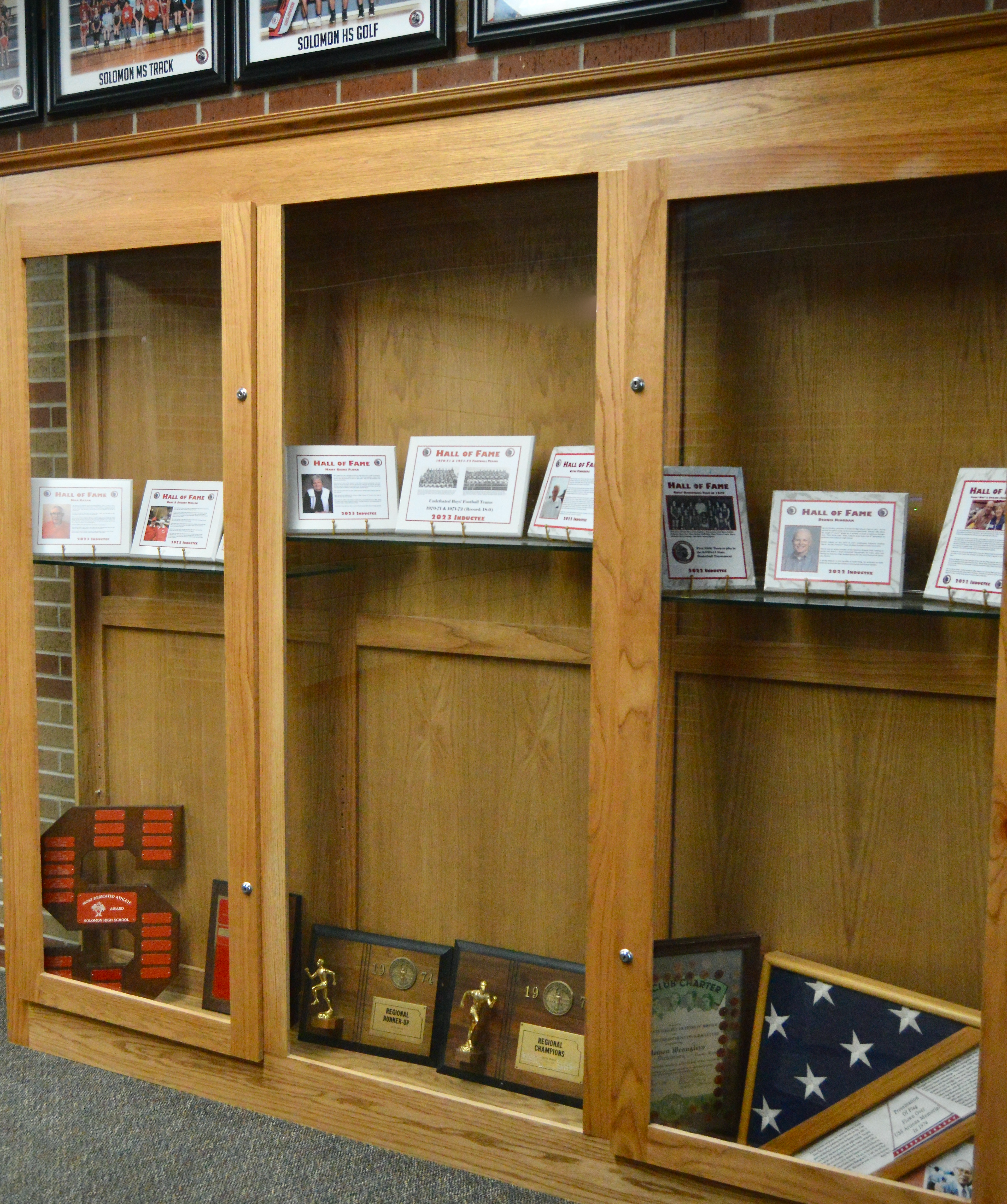 Hall of Fame Display Case