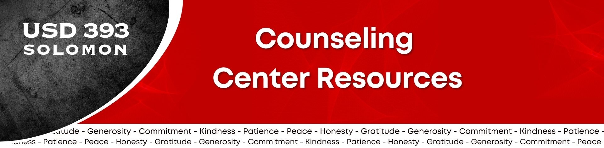 Counseling Center Resources Graphic