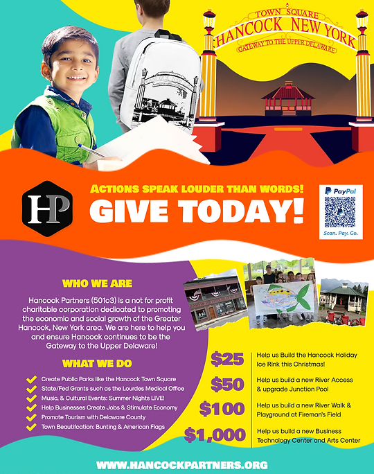 Donation Flyer