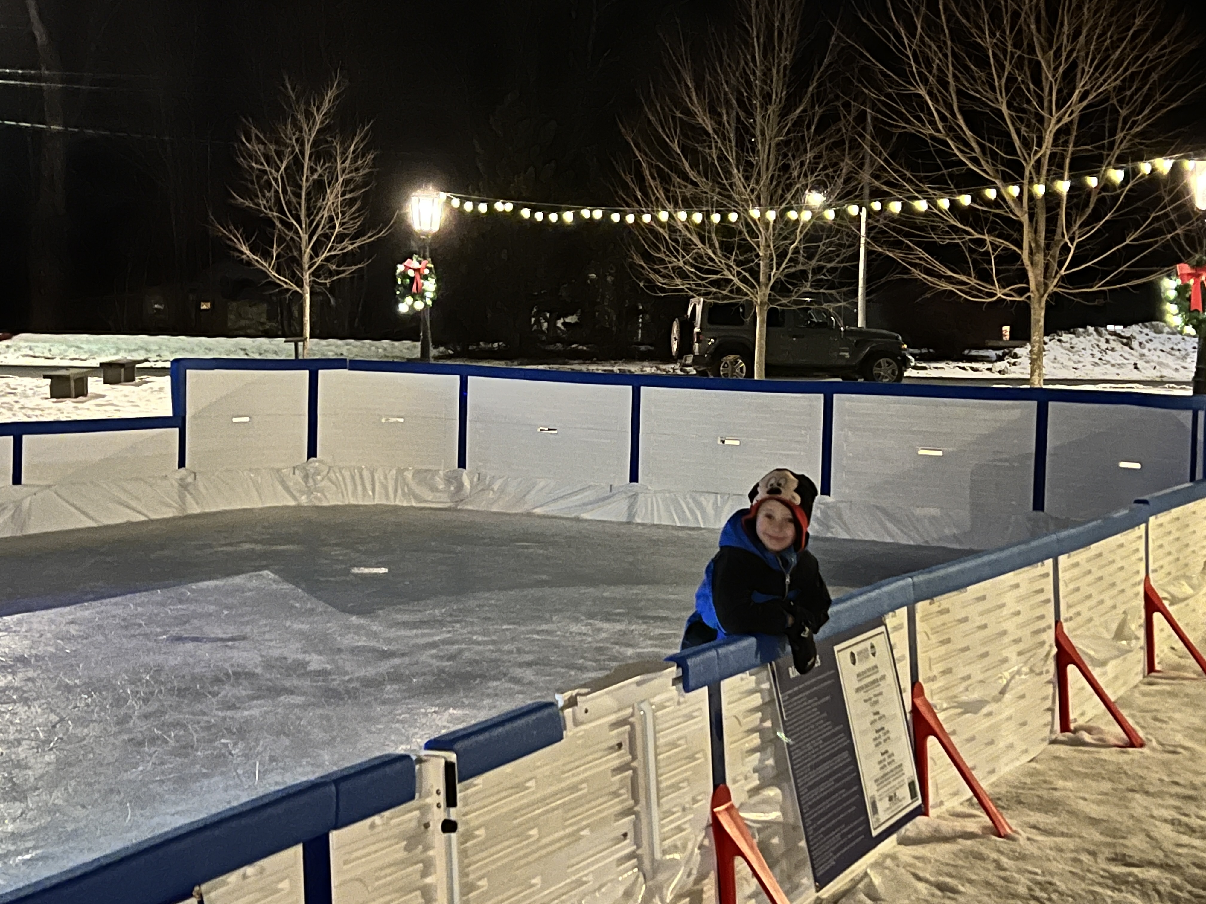 2022 New Hancock Holiday Ice Rink Opens