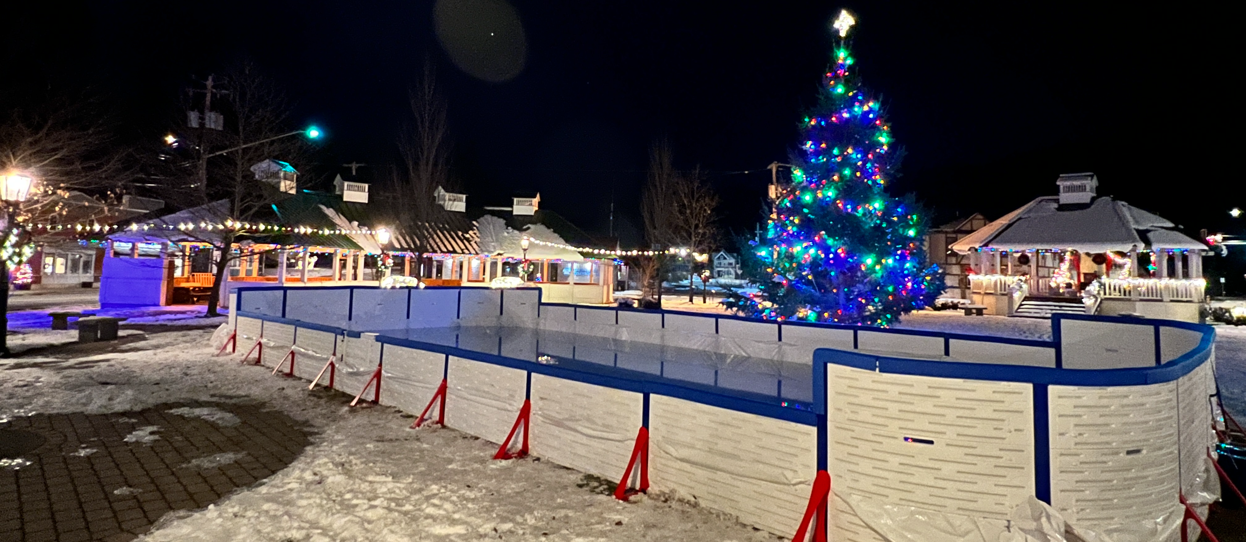 holiday ice rink