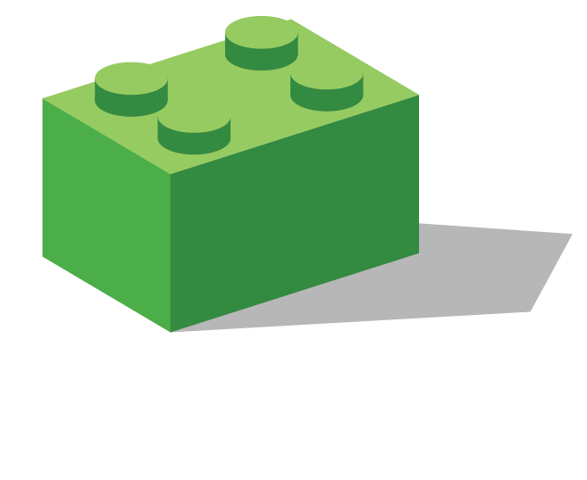 Transform Education - green building block layer