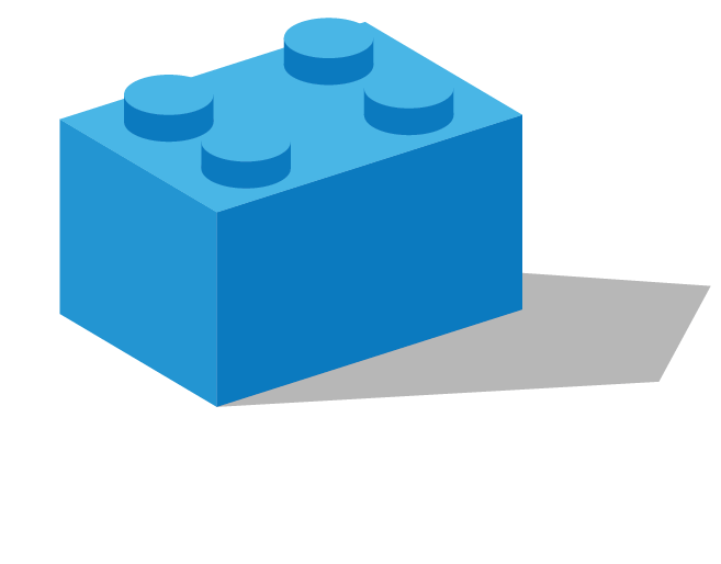Shift Systems blue building block layer