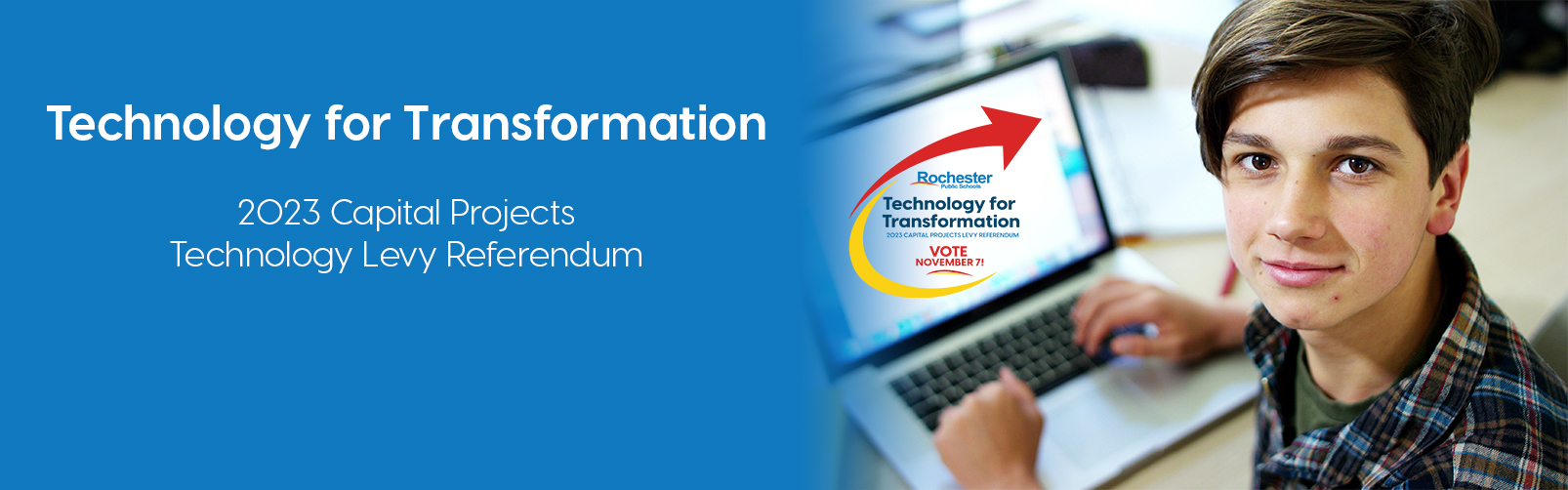 Technology for Transformation slide