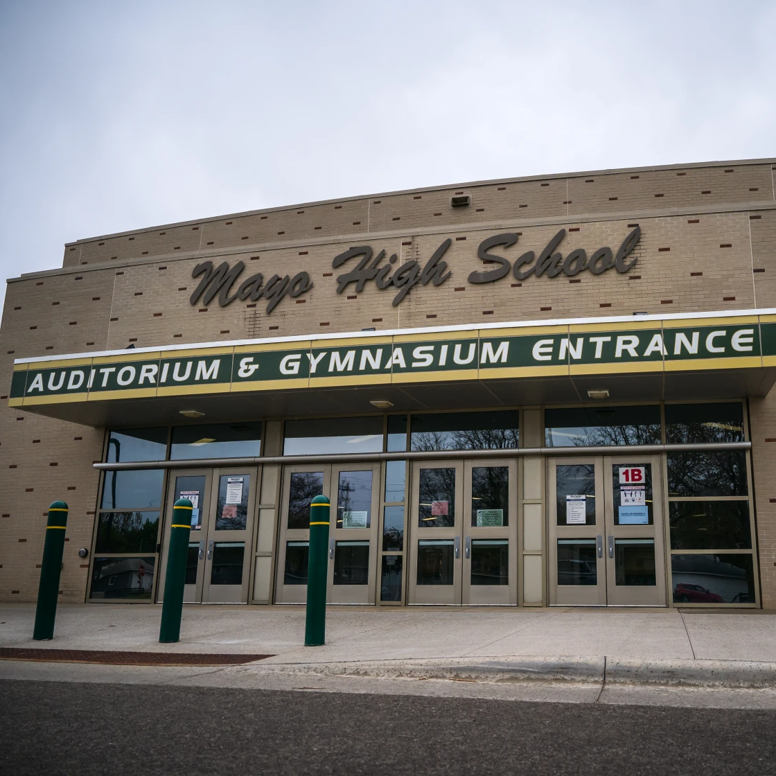 MHS gym entrance