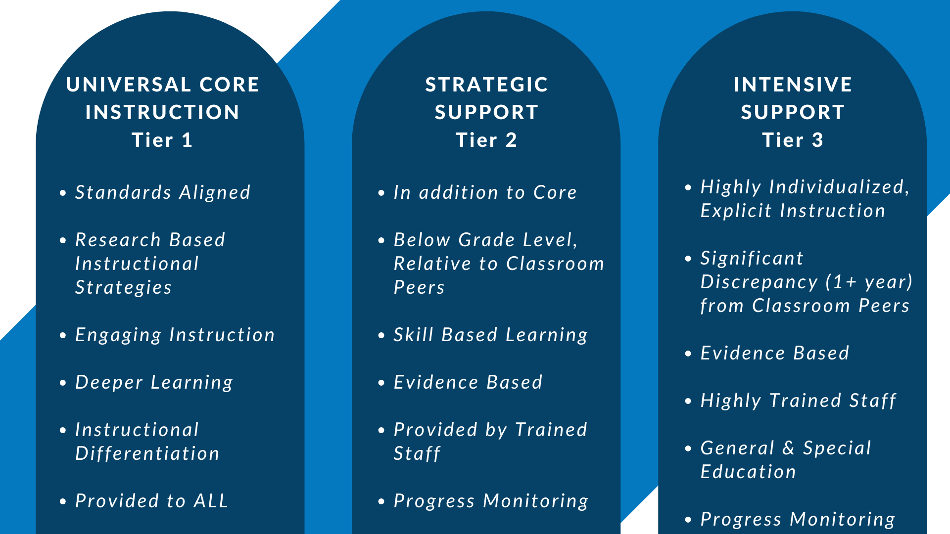 Tiers of Support View the accessible PDF at the URL