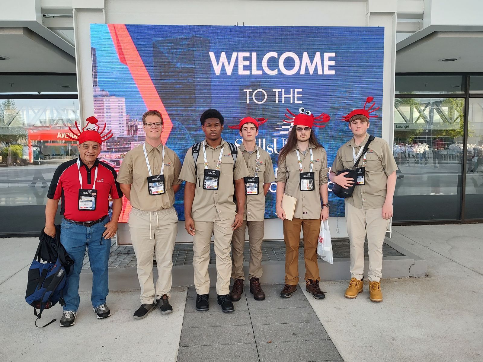 SKillsUSA Team in Atlanta